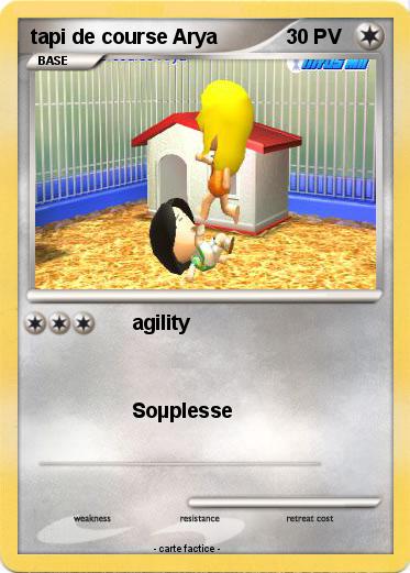 Pokemon tapi de course Arya