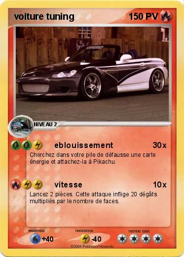 Pokemon voiture tuning