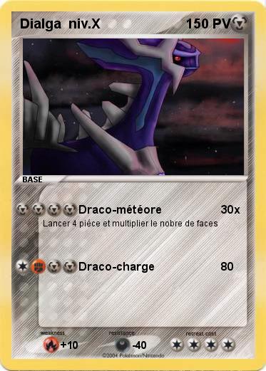 Pokemon Dialga  niv.X
