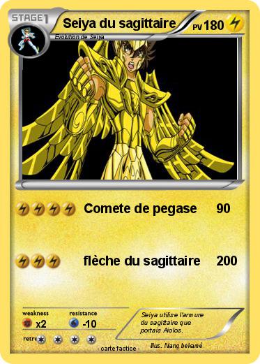 Pokemon Seiya du sagittaire