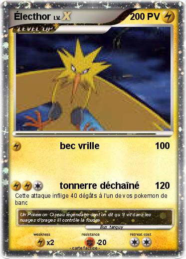 Pokemon Électhor