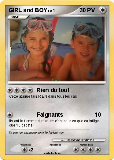 Pokemon GIRL and BOY