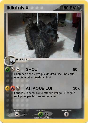 Pokemon titilui niv X
