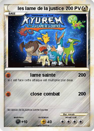 Pokemon les lame de la justice