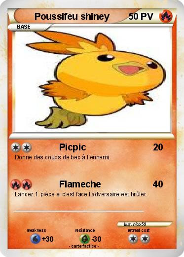 Pokemon Poussifeu shiney
