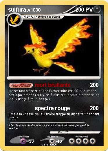 Pokemon sulfura