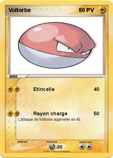 Pokemon Voltorbe