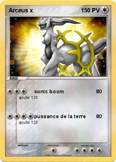 Pokemon Arceus x