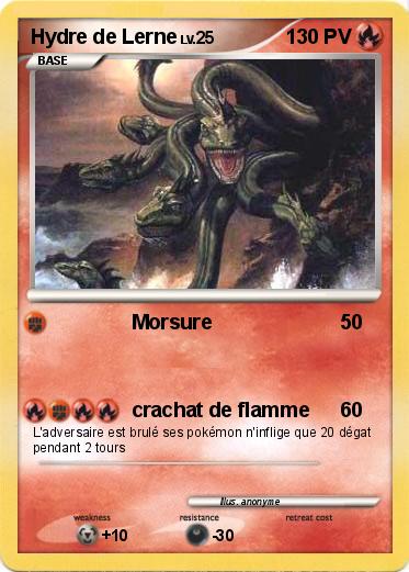 Pokemon Hydre de Lerne