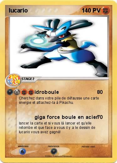 Pokemon lucario