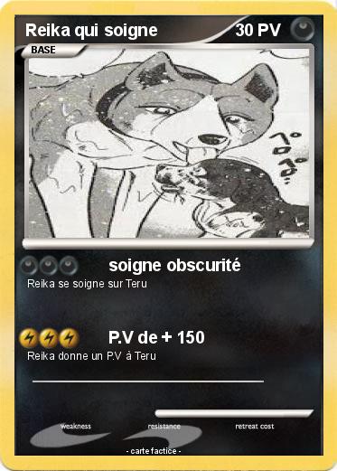 Pokemon Reika qui soigne