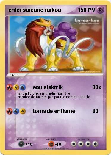 Pokemon entei suicune raikou