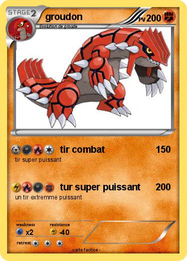 Pokemon groudon