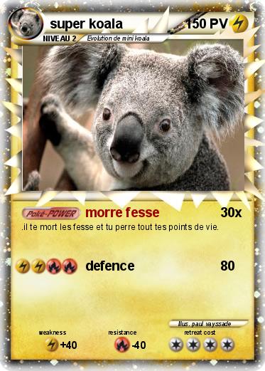 Pokemon super koala