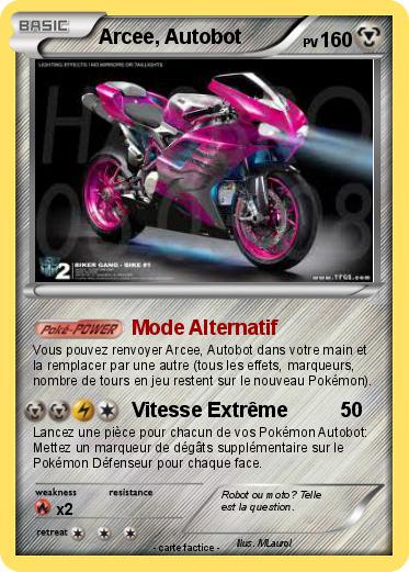 Pokemon Arcee, Autobot