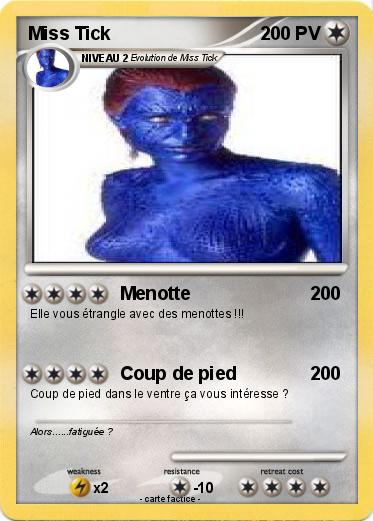 Pokemon Miss Tick