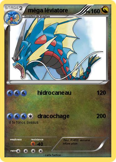 Pokemon méga léviatore
