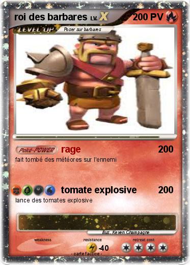 Pokemon roi des barbares