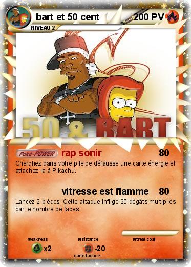 Pokemon bart et 50 cent