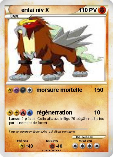 Pokemon entai niv X