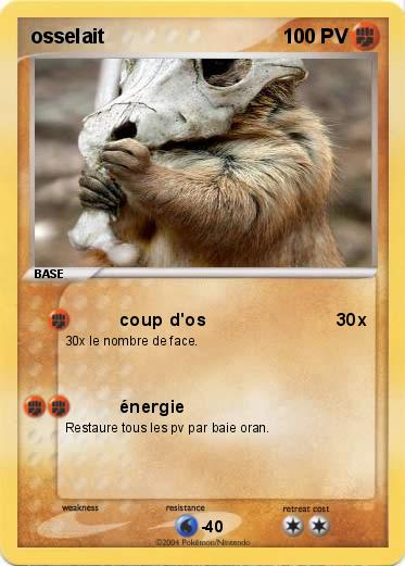 Pokemon osselait