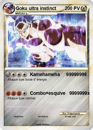 Pokemon Goku ultra instinct