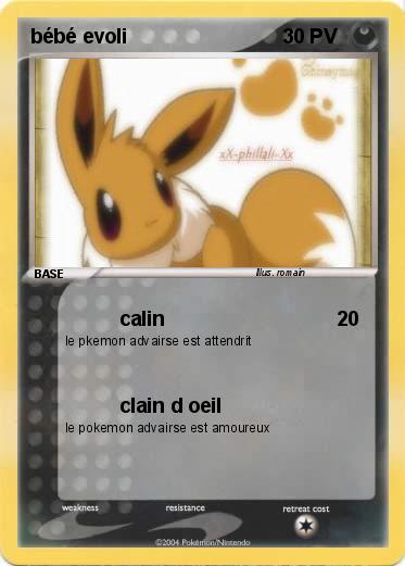 Pokemon bébé evoli