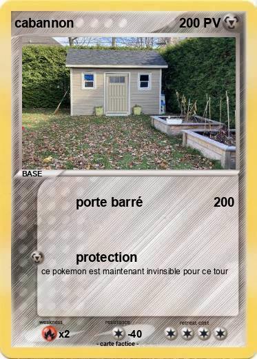 Pokemon cabannon