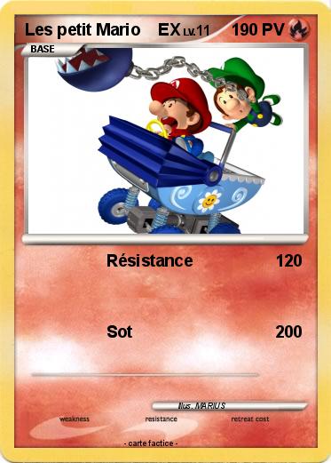 Pokemon Les petit Mario    EX