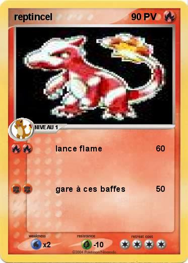 Pokemon reptincel
