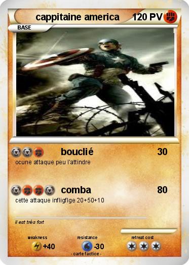 Pokemon cappitaine america