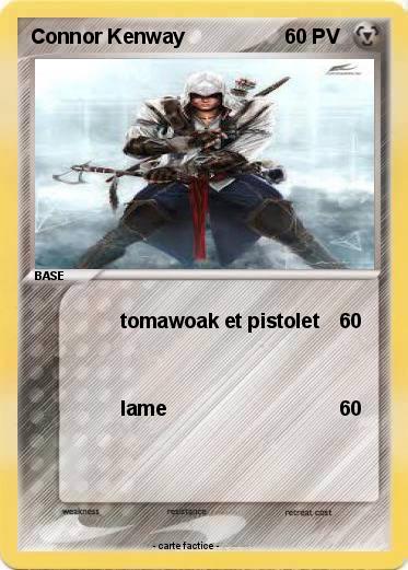 Pokemon Connor Kenway