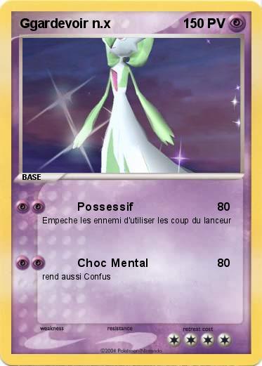 Pokemon Ggardevoir n.x