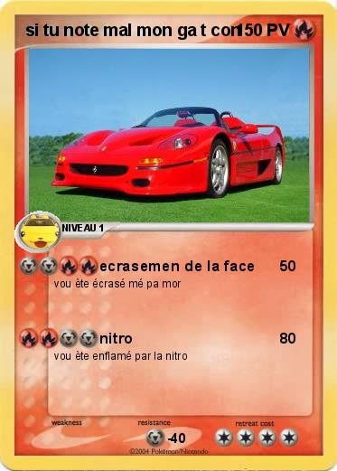 Pokemon si tu note mal mon ga t con