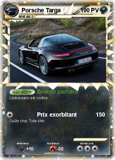 Pokemon Porsche Targa