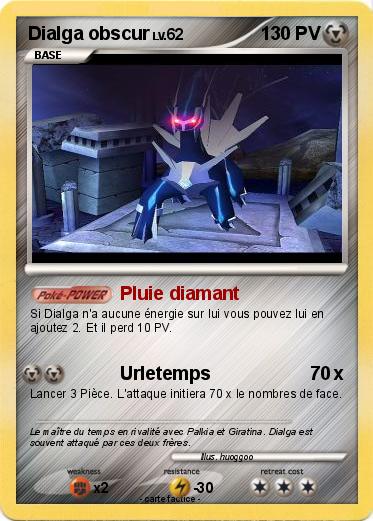 Pokemon Dialga obscur