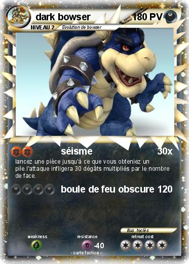 Pokemon dark bowser