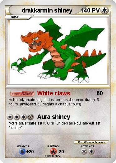 Pokemon drakkarmin shiney
