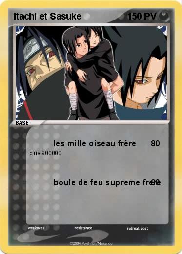 Pokemon Itachi et Sasuke