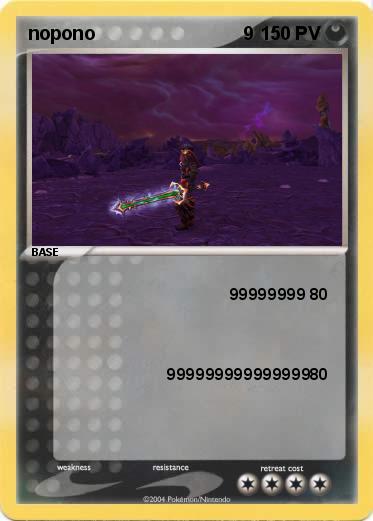 Pokemon nopono                             9