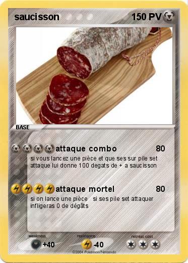 Pokemon saucisson