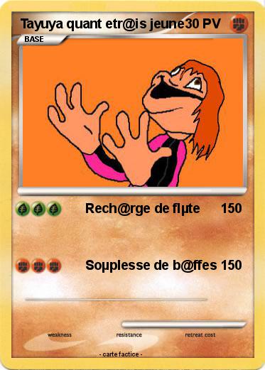 Pokemon Tayuya quant etr@is jeune