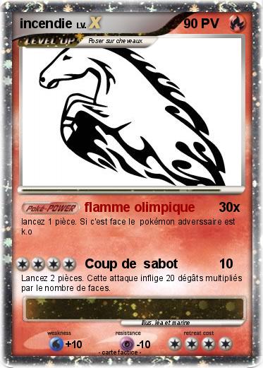 Pokemon incendie
