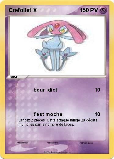Pokemon Crefollet X