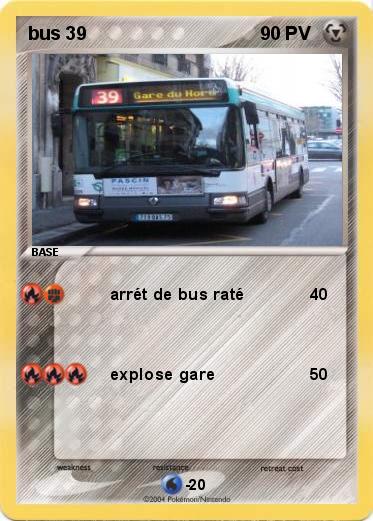 Pokemon bus 39