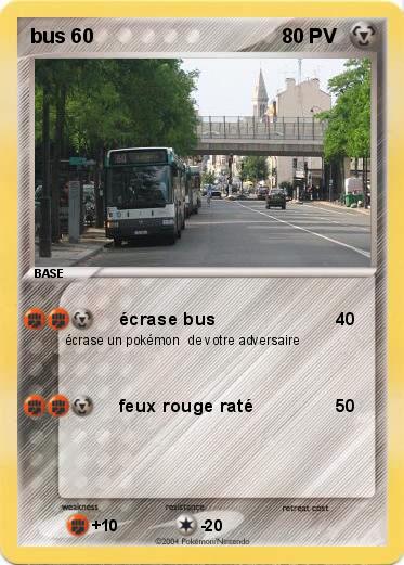 Pokemon bus 60