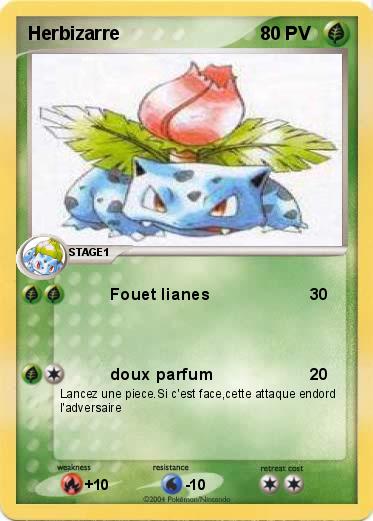 Pokemon Herbizarre