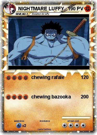 Pokemon NIGHTMARE LUFFY