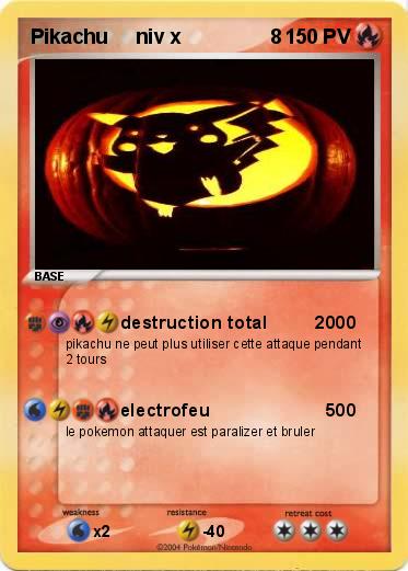 Pokemon Pikachu     niv x                8 