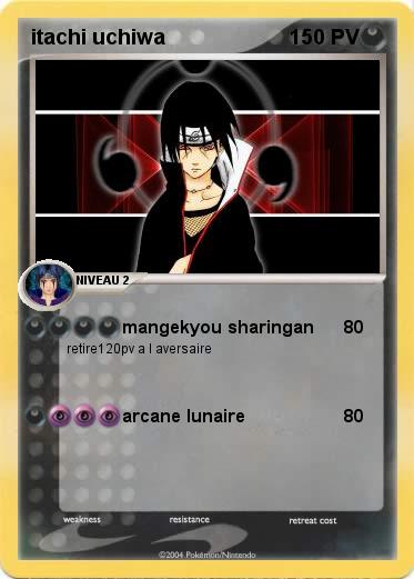 Pokemon itachi uchiwa